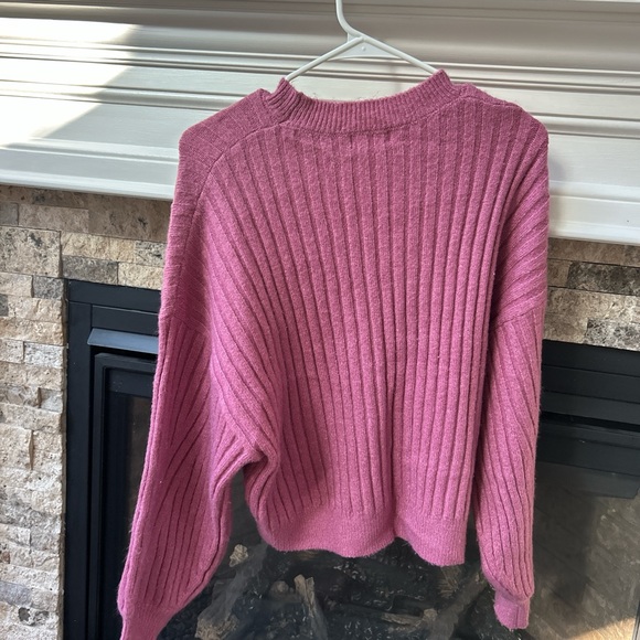 Sophie Rue Ribbed Knit Sweater in Pink - Picture 2 of 6
